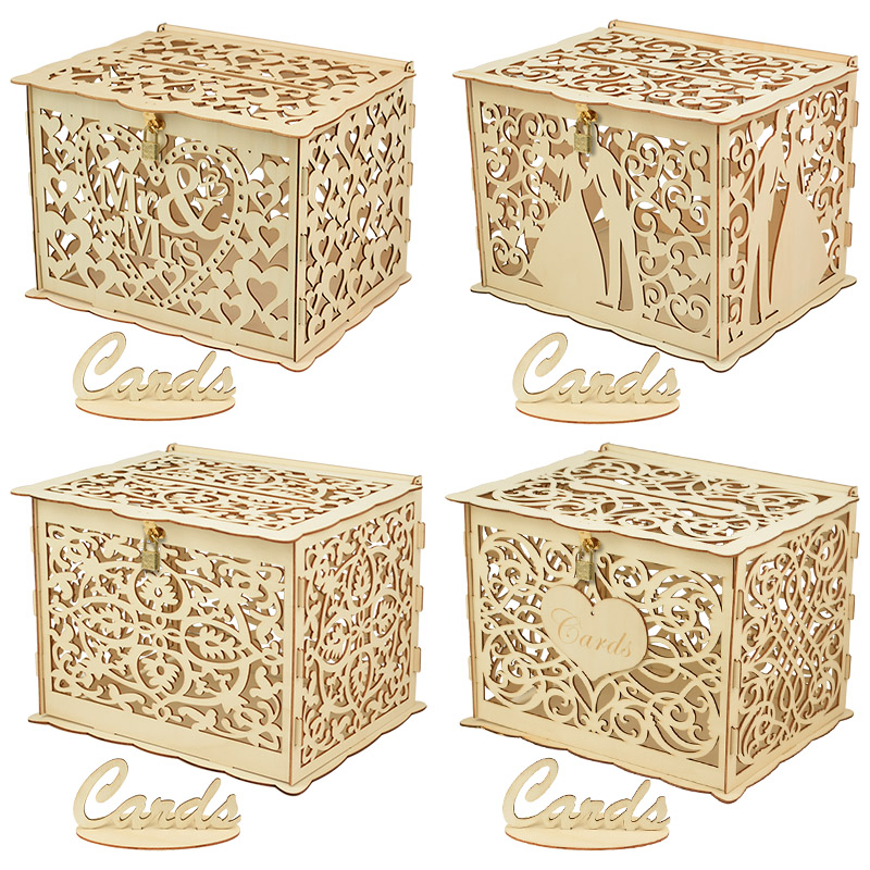 Card Index Box - 30X24X21 cm Scatola per carte regalo