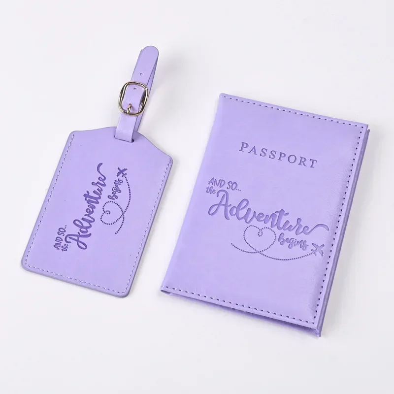 Index Card Holder - Nuovo porta passaporto in pelle PU