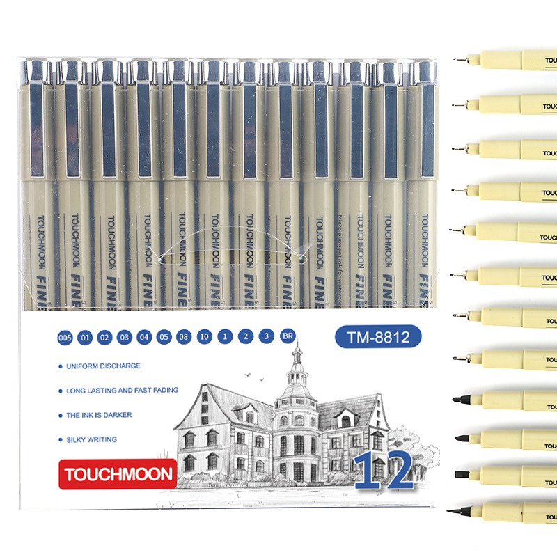12 Punta Pigmento Liner Micron - Copic Marker Sketch recensione e prezzo