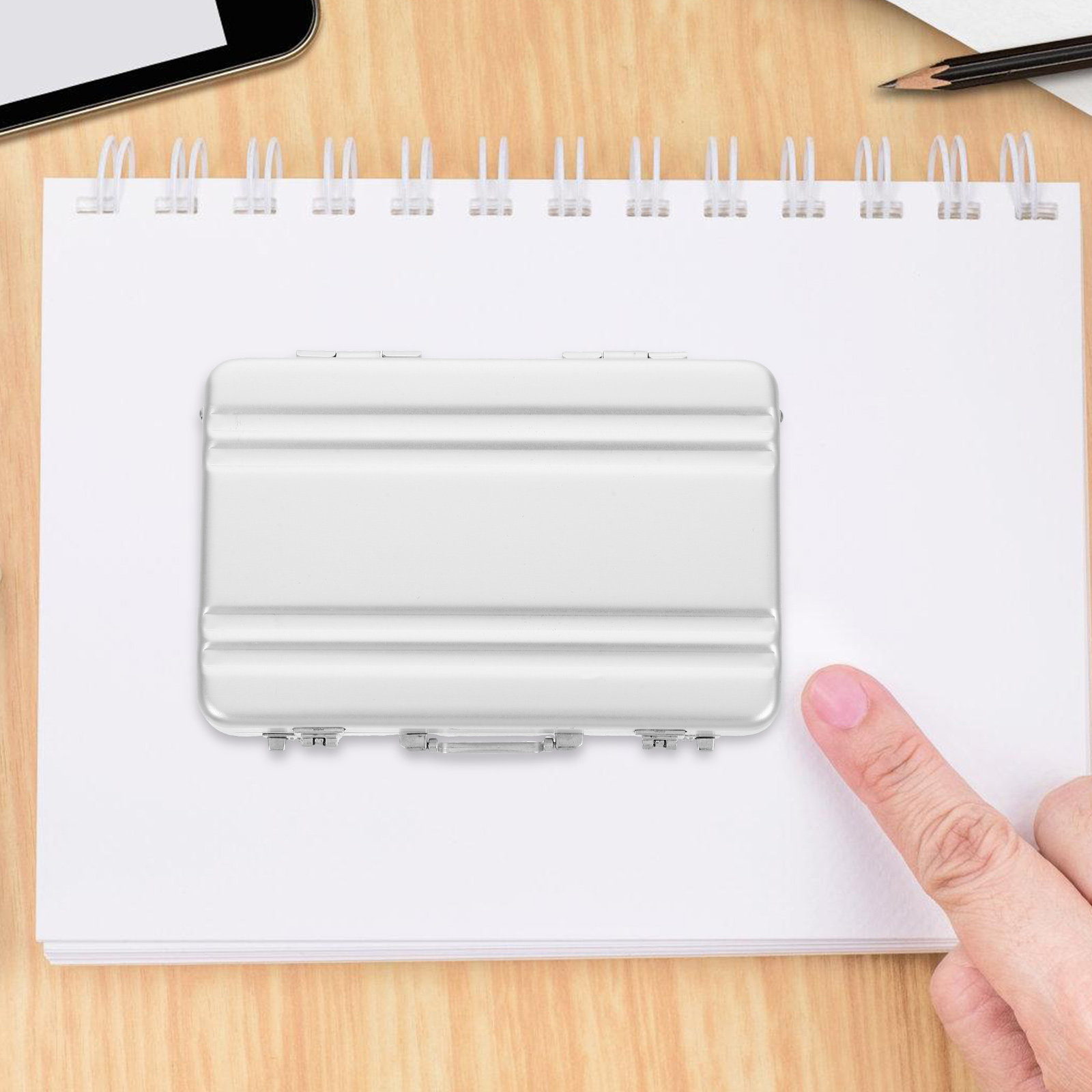 Scatola Porta Carte in Lega di - Card Index Box recensione e prezzo