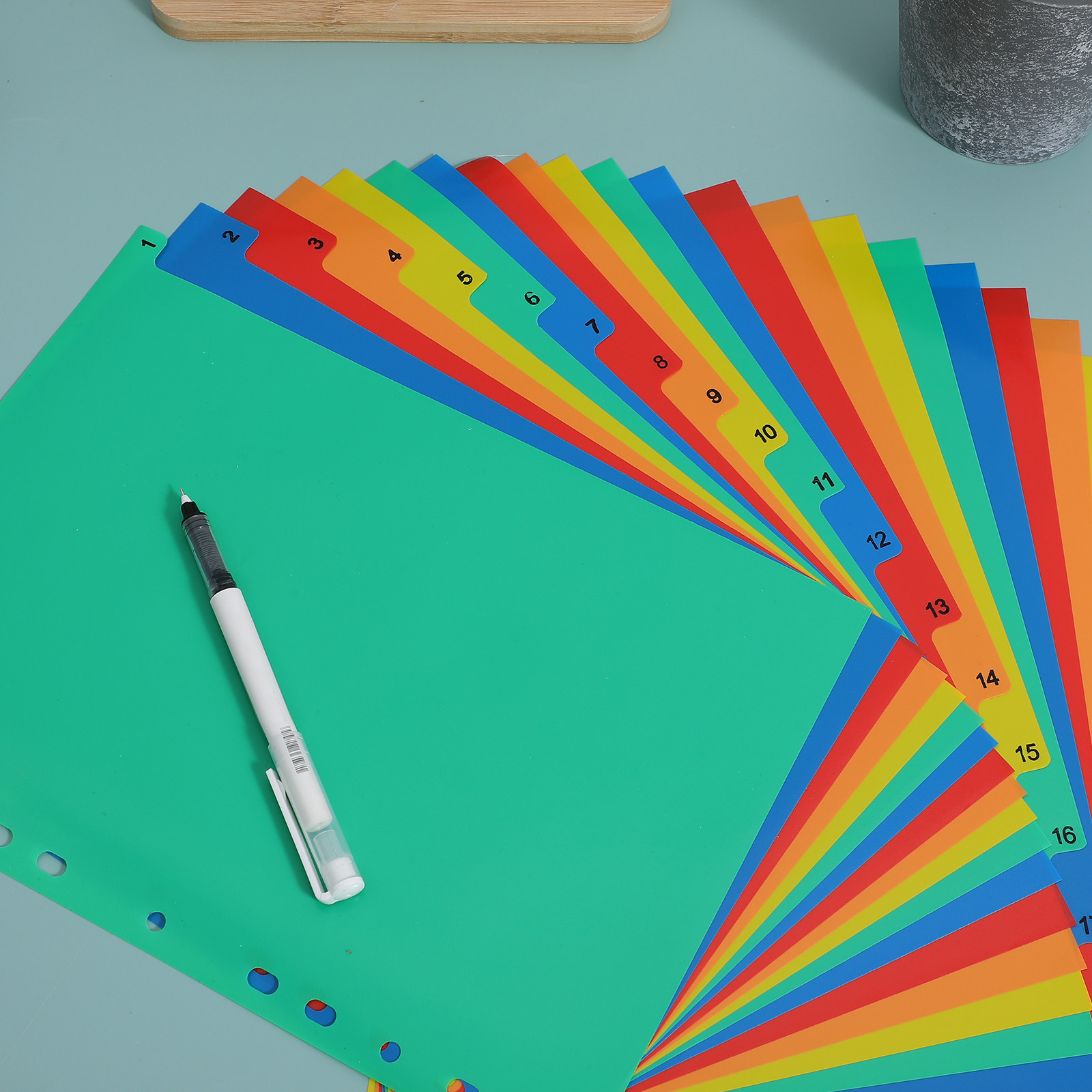 20 Divisori a linguetta in pla - Tab Divider A4 recensione e prezzo