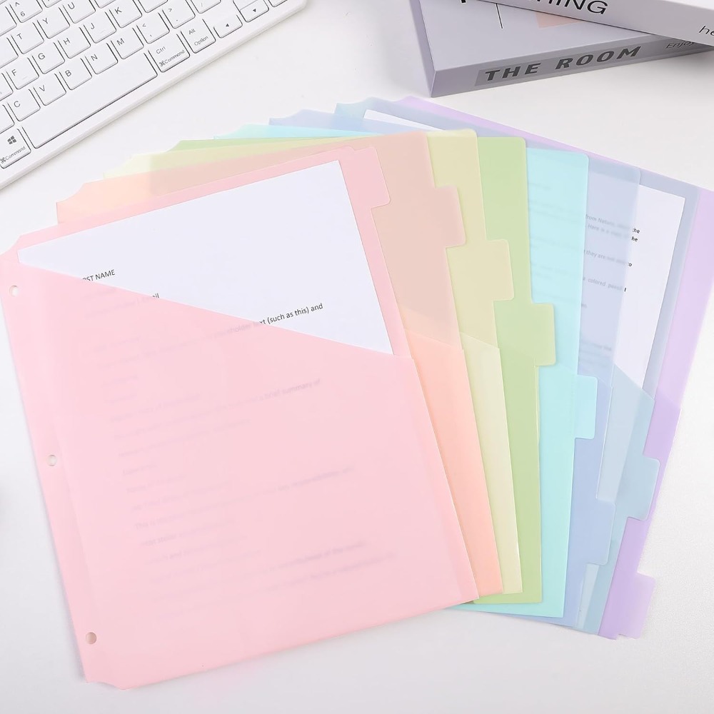 8 divisori per raccoglitori A4 - Tab Divider A4 recensione e prezzo