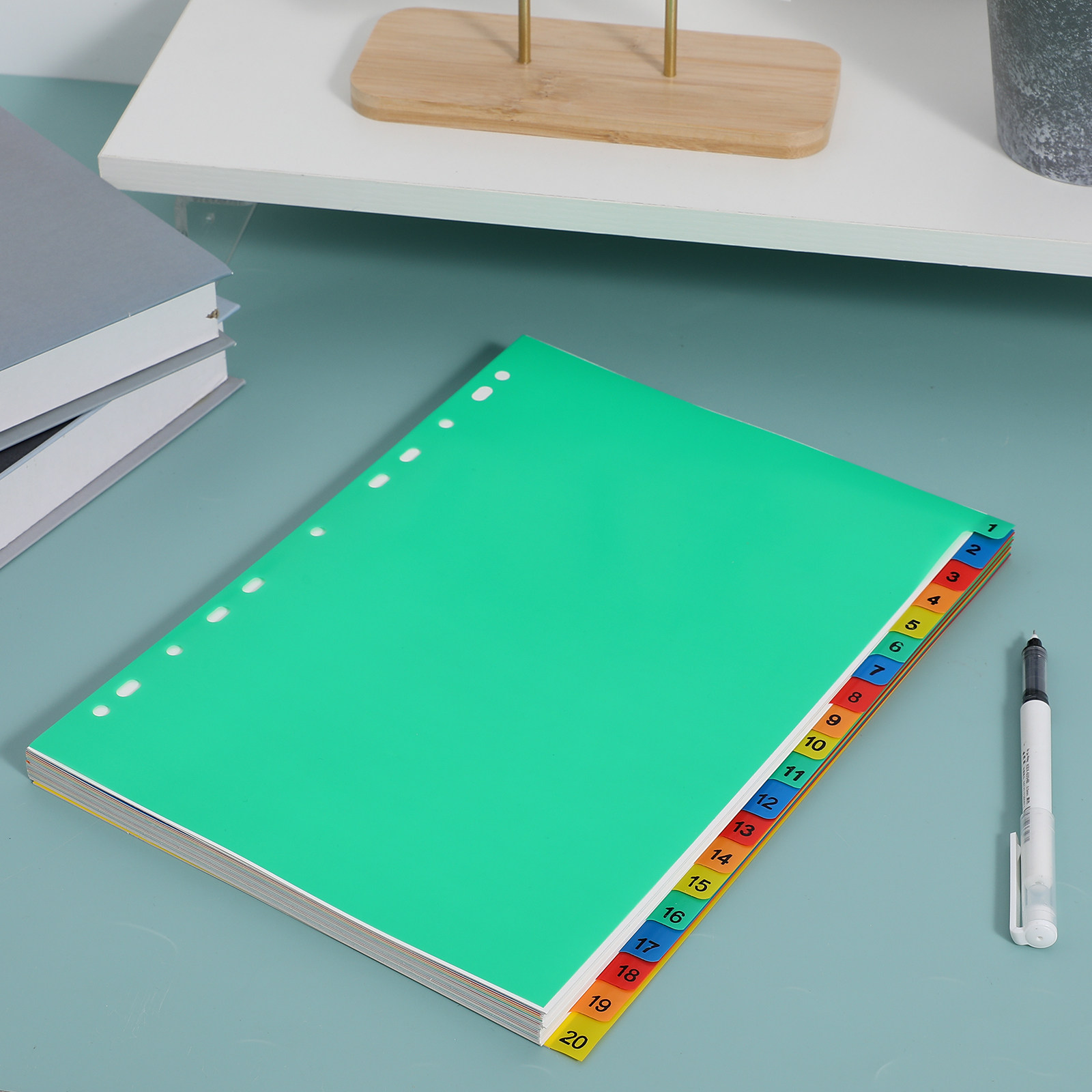 20 Divisori in Plastica Colora - Tab Divider A4 recensione e prezzo